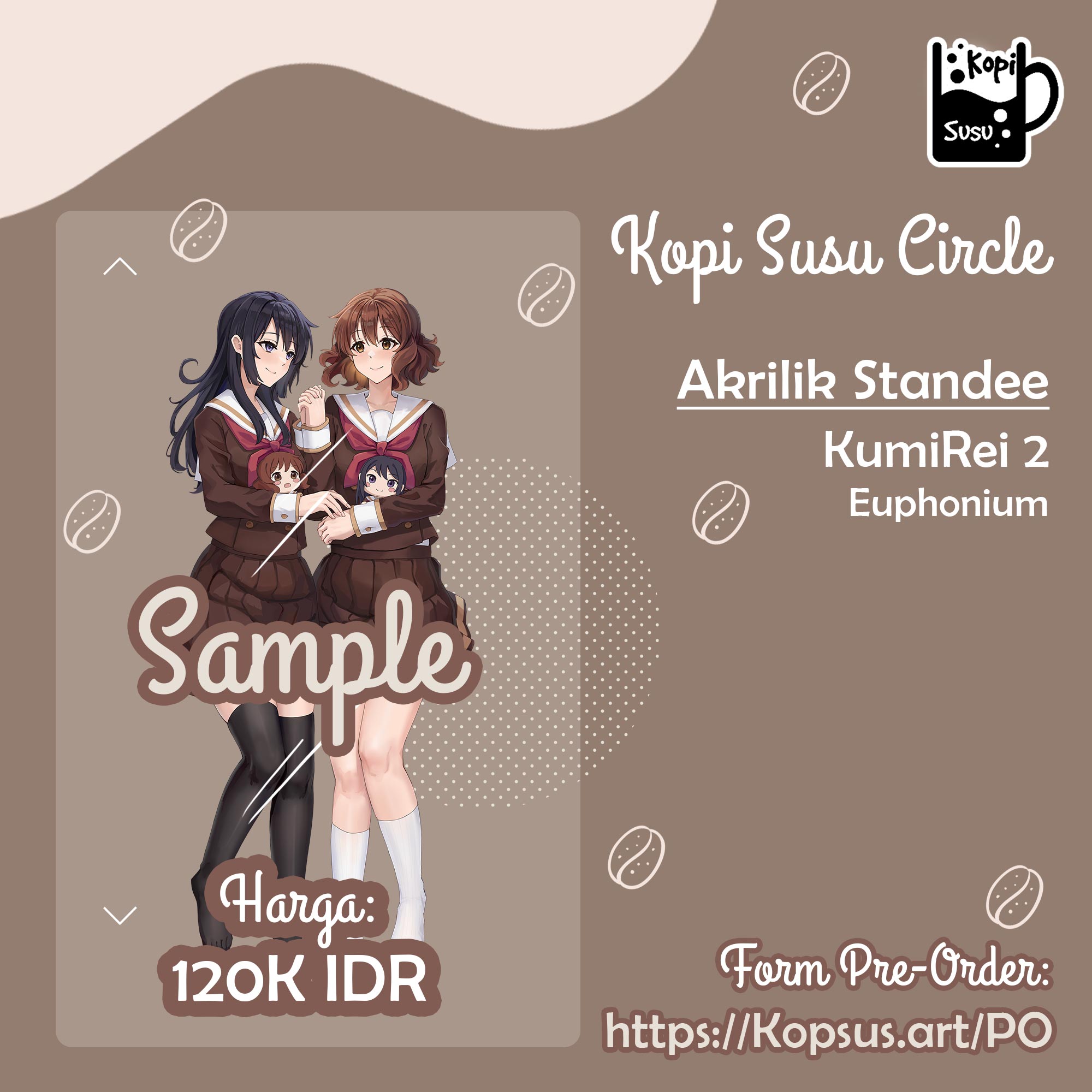 Akrilik Standee Iroha Isshiki, Yui Yuigahama, Yukino Yukinoshita OreGairu, Koharu Hanako, Toki Blue Archive