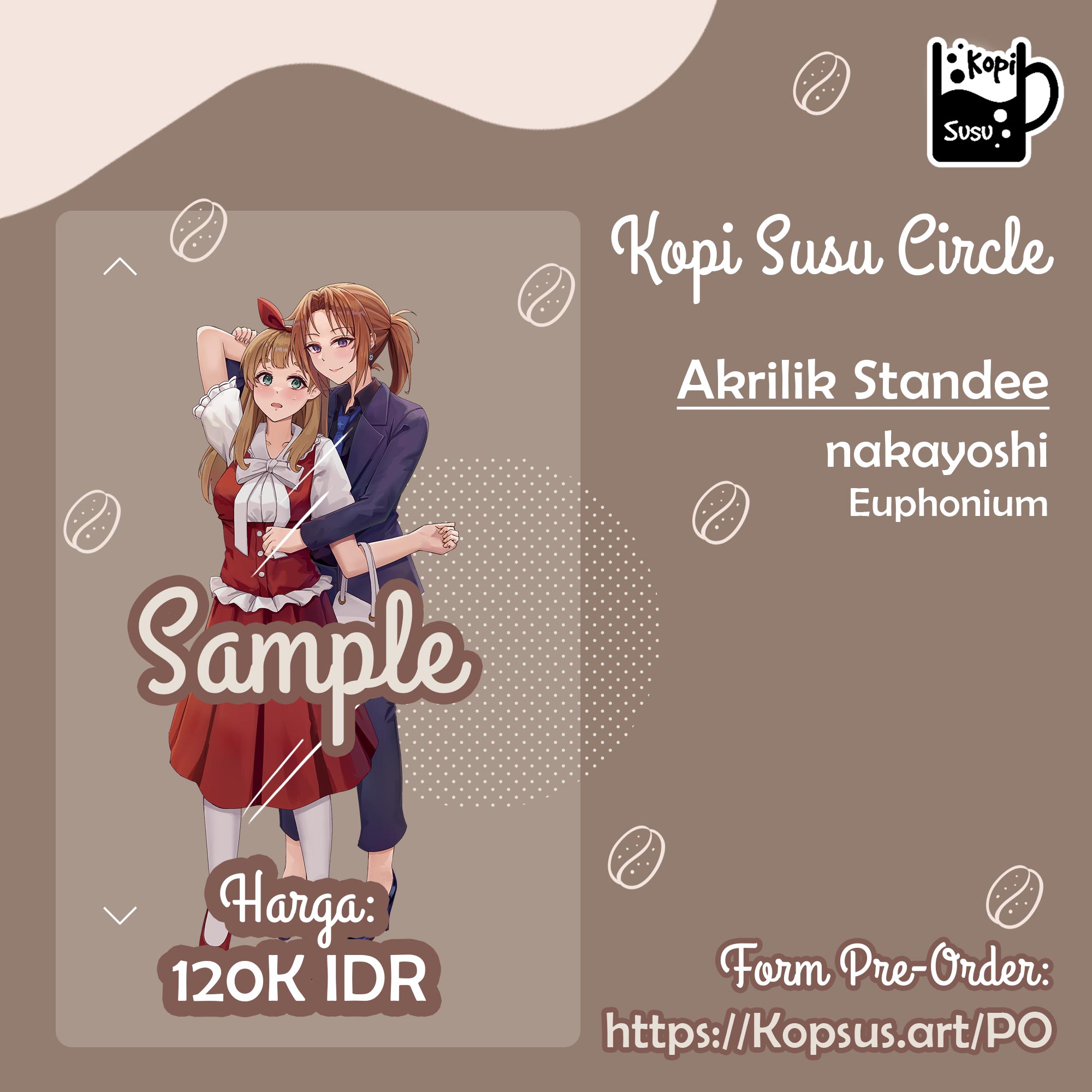 Akrilik Standee Iroha Isshiki, Yui Yuigahama, Yukino Yukinoshita OreGairu, Koharu Hanako, Toki Blue Archive