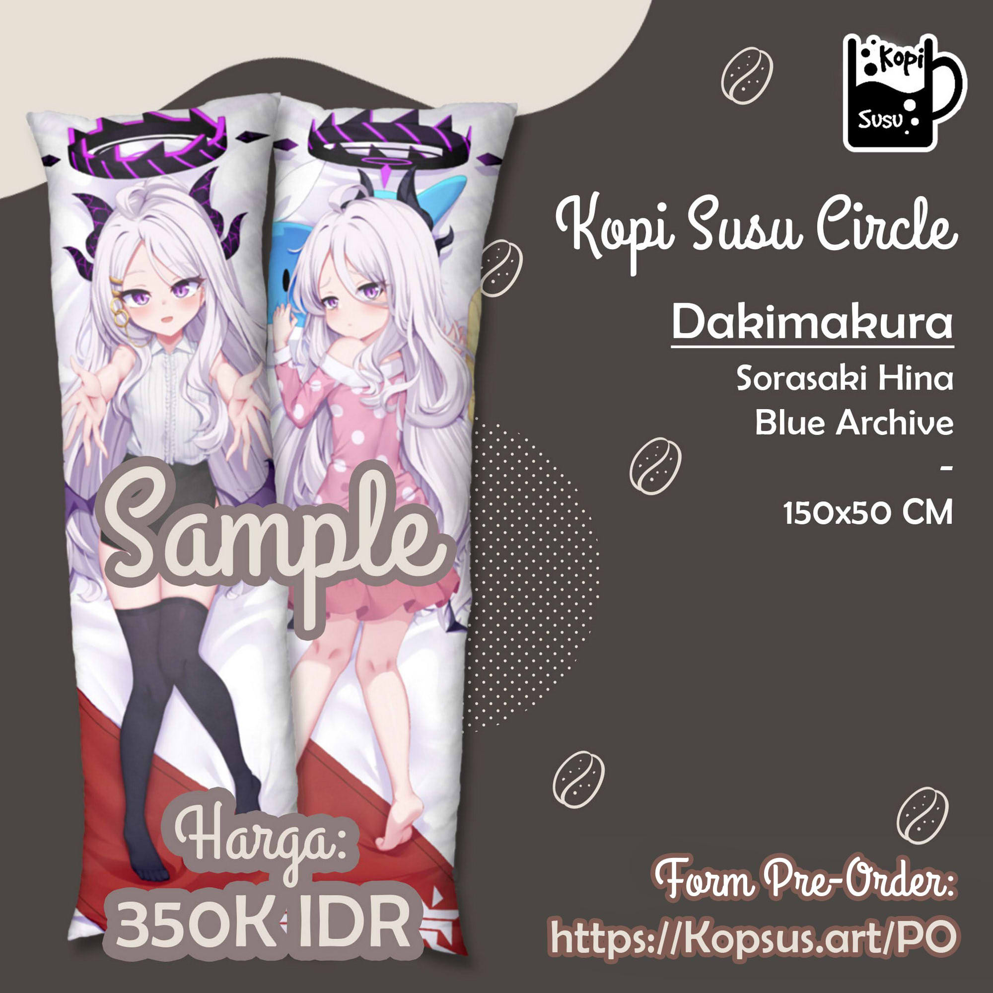 Dakimakura Sunohara Shun, Sunohara Kokona, Ryuuge Kisaki, Sorasaki Hina, Barbara Genshin Impact 150 x 50 cm