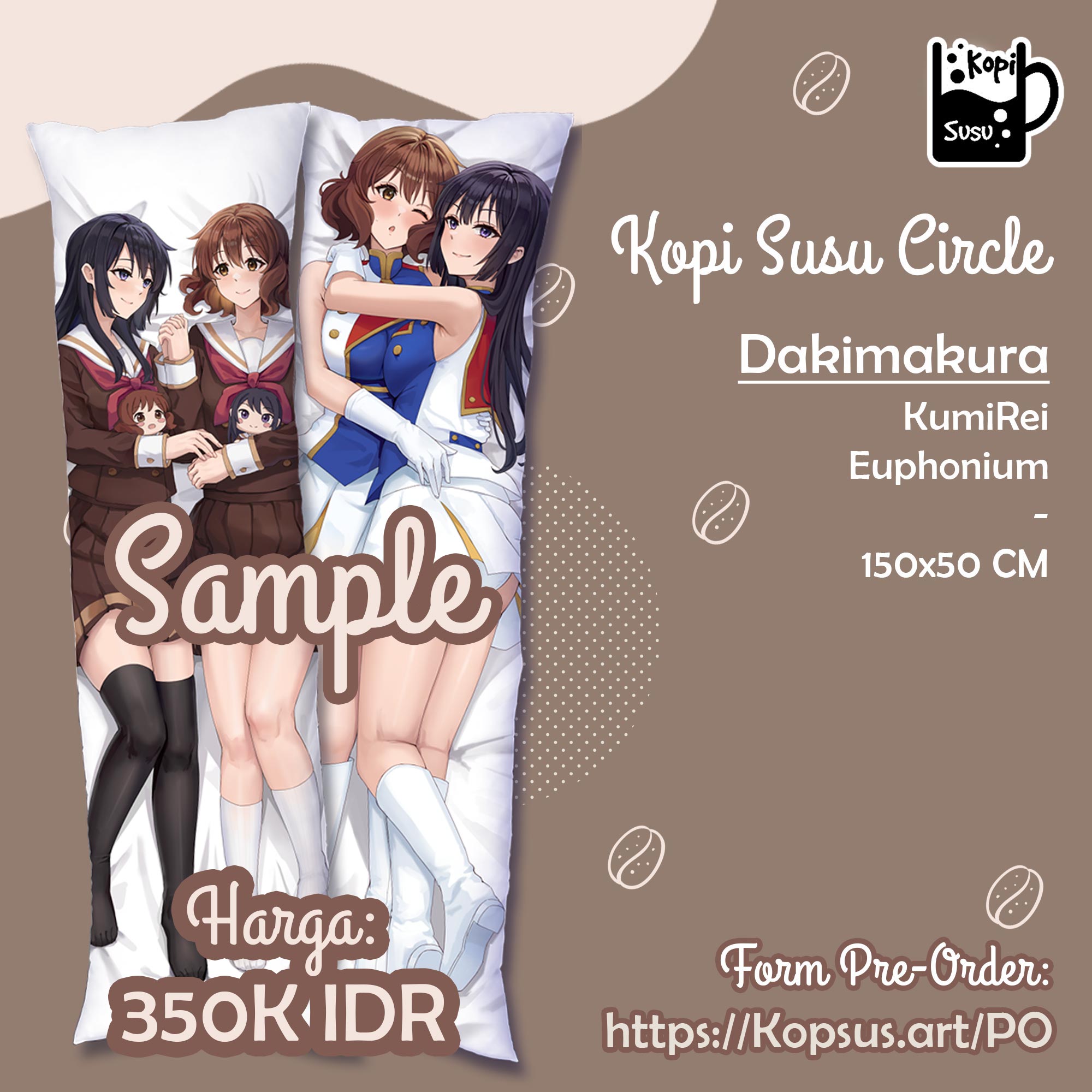 Dakimakura Sunohara Shun, Sunohara Kokona, Ryuuge Kisaki, Sorasaki Hina, Barbara Genshin Impact 150 x 50 cm